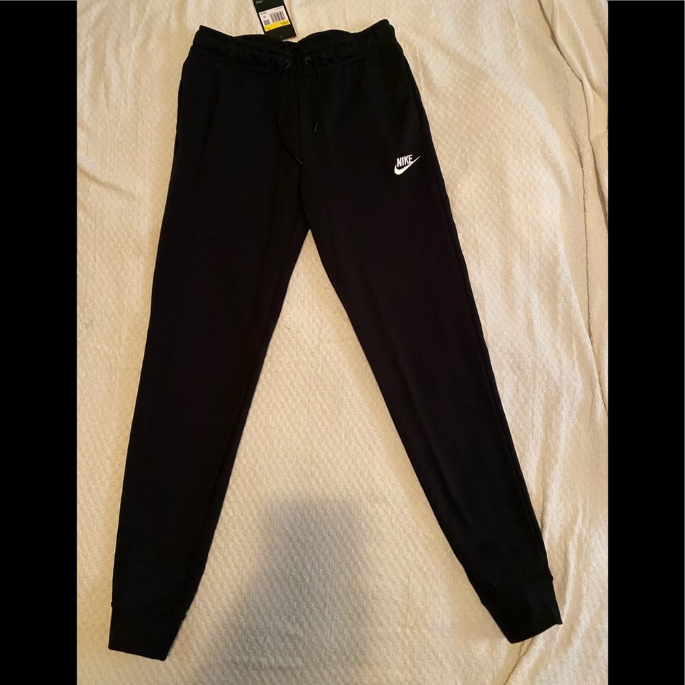 Nike Womens Standard Fit Sweatpants Sz S Black